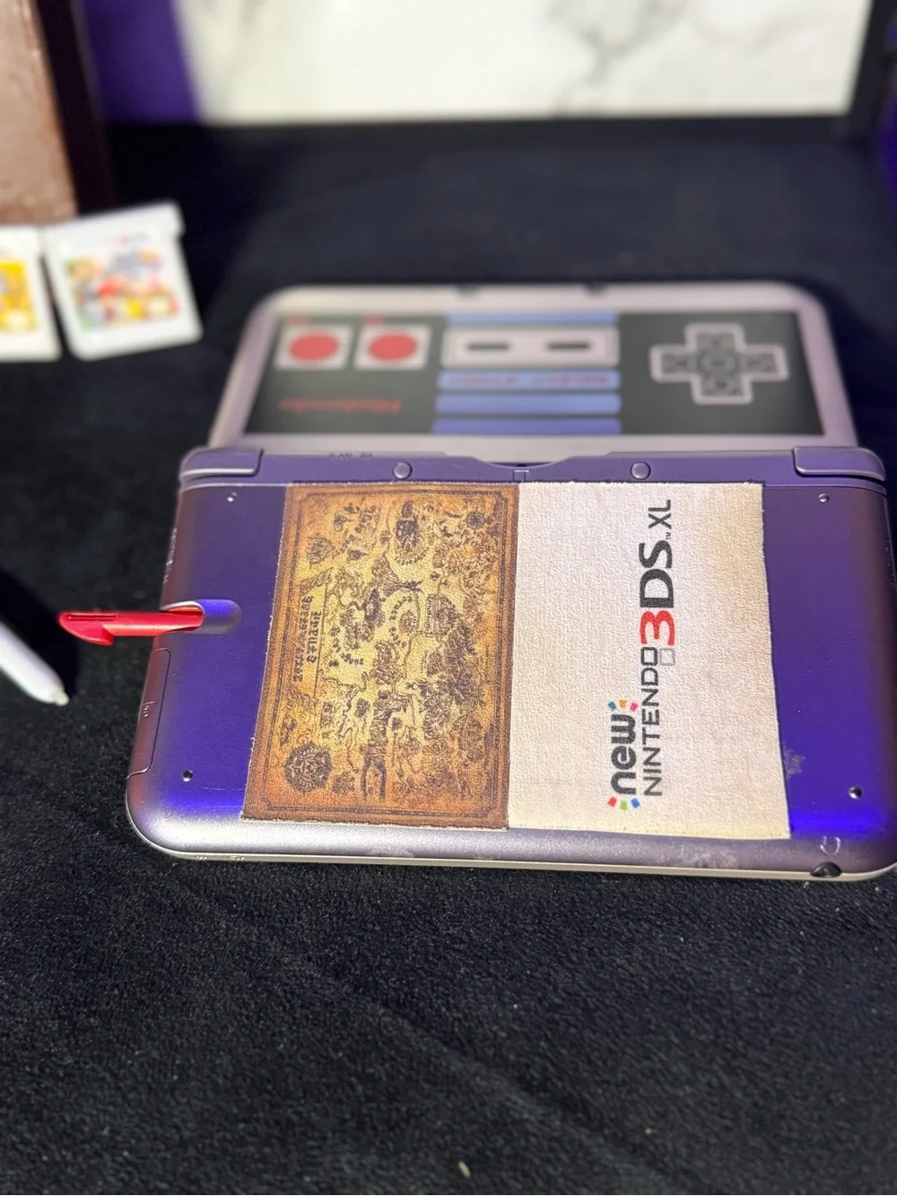 Nintendo Silver & Black NES-Style New 3DS XL Handheld Console
